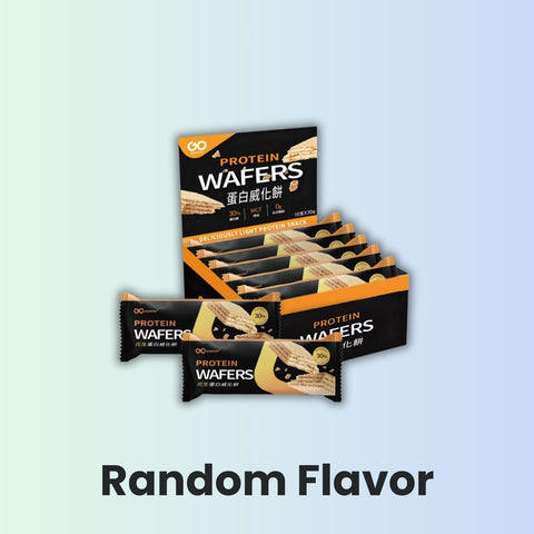 Wafer - Case of 10 (Random Flavor) Protein Wafer Gogonuts   