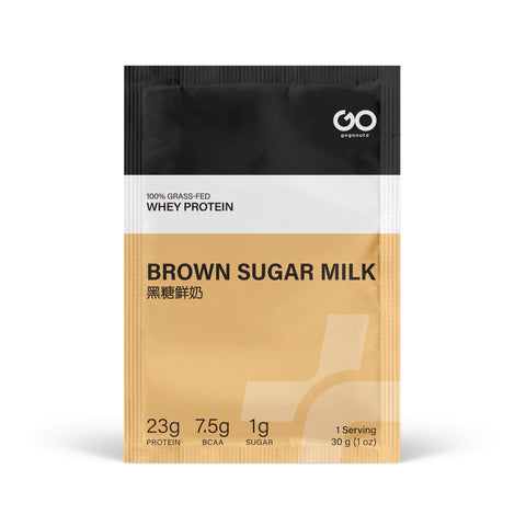 Brown Sugar Milk Brown Sugar Milk Bubble Tea Protein Gogonuts 30g (1 serving)  