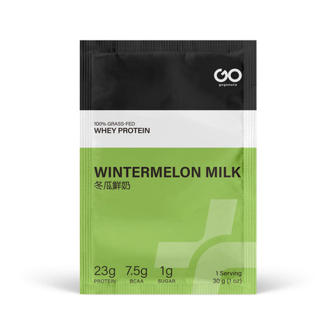 Wintermelon Milk Wintermelon Milk Bubble Tea Protein Gogonuts 30g (1 serving)  