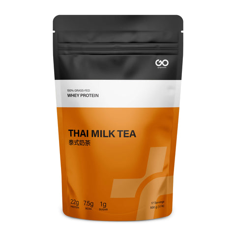 Thai Milk Tea Thai Milk Tea Bubble Tea Protein Gogonuts 500g (17 servings)  