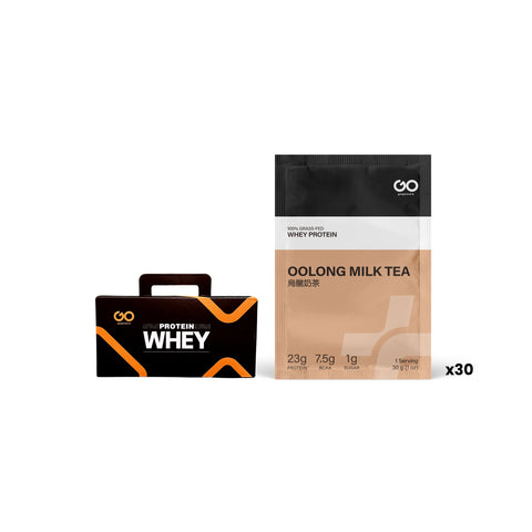 Oolong Milk Tea Oolong Milk Tea Bubble Tea Protein Gogonuts 900g (30 servings | box)  