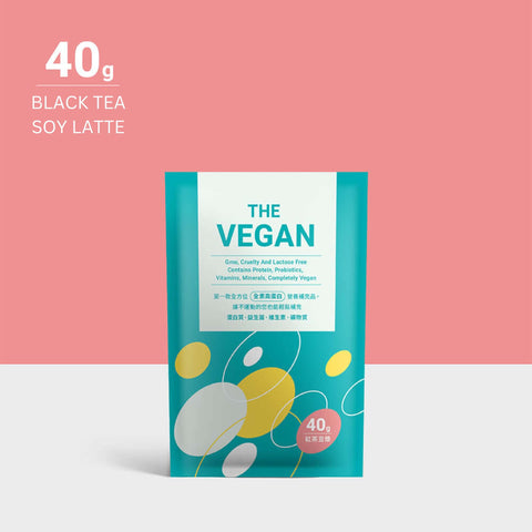 Vegan Black Tea Soy Latte  The Vegan 40g (1 serving)  