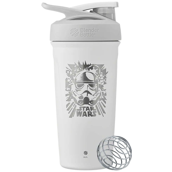 Blender Bottle The Mandalorian Strada Insulated Stainless Steel - I'll Pump  You Up
